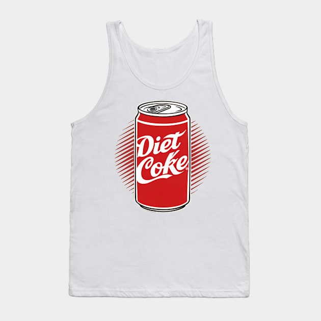 Diet Coke Tank Top by SimpliPrinter